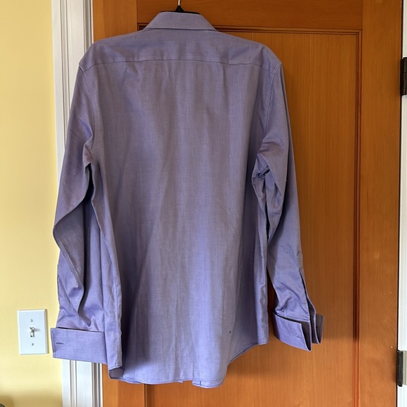 EUC Men’s Banana Republic Non-Iron Slim Fit Shirt (neck 16-16.5, L) - Picture 6 of 8